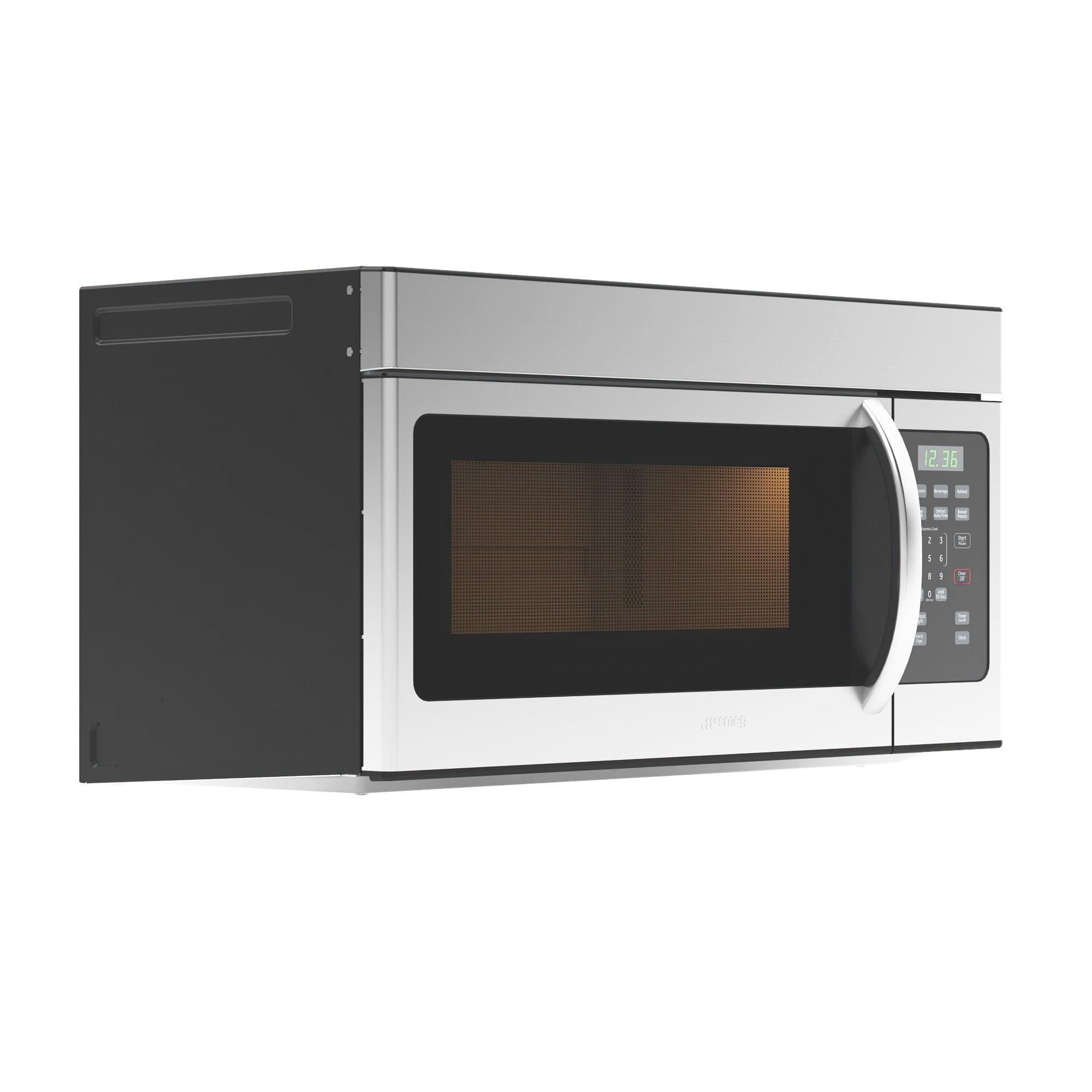 1.6 cu. ft. Over the Range Stainless Steel Microwave, KM-MOT-1SS. - - VirtuousWares:Global