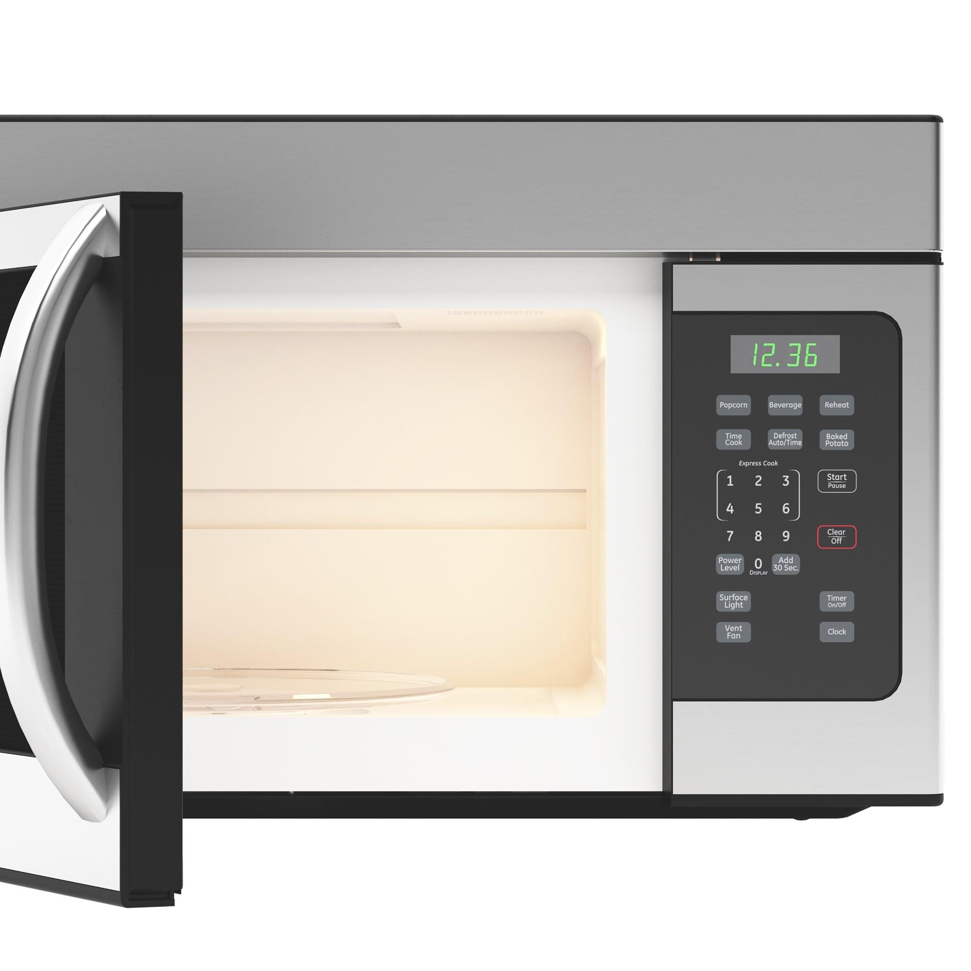1.6 cu. ft. Over the Range Stainless Steel Microwave, KM-MOT-1SS. - - VirtuousWares:Global