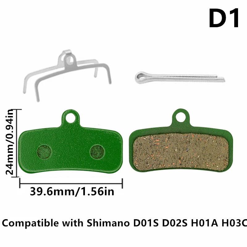 1 Pair Ceramic MTB Hydarulic Disc Brake Pads Road For Shimano SRAM - VirtuousWares:Global