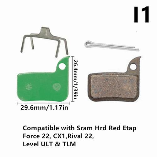 1 Pair Ceramic MTB Hydarulic Disc Brake Pads Road For Shimano SRAM - VirtuousWares:Global