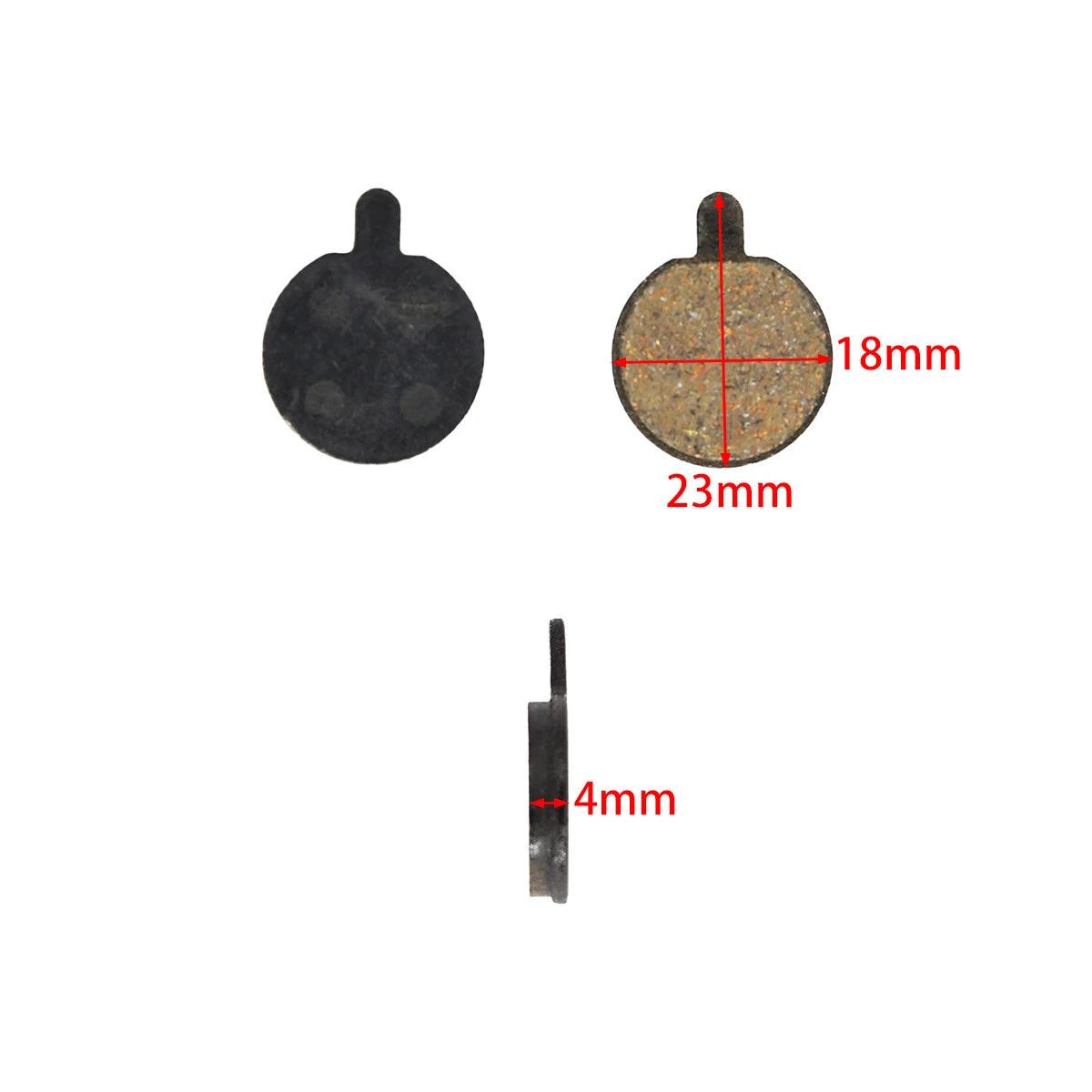 1 Pair of Mountain Bike Hydraulic Disc Resin Brake Pads, Suitable For - VirtuousWares:Global