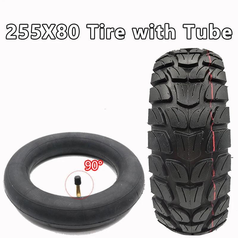 10 Inch Tires 10X3.0 80/65-6 255X80 for Kugoo M4 Dualtron VICTOR LUXURY EAGLE Speedway 4 Zero 10X Electric Scooters Minimotors - VirtuousWares:Global