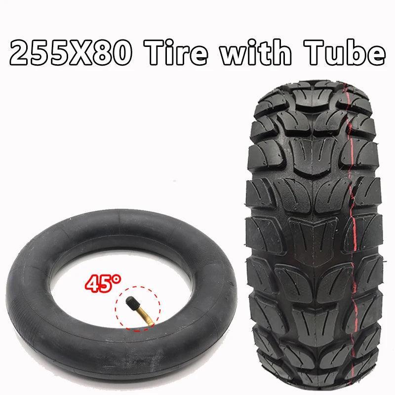 10 Inch Tires 10X3.0 80/65-6 255X80 for Kugoo M4 Dualtron VICTOR LUXURY EAGLE Speedway 4 Zero 10X Electric Scooters Minimotors - VirtuousWares:Global