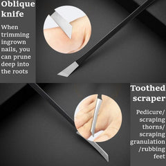 10 Pcs Professional Nail Cutter Pedicure Scissors Set - VirtuousWares:Global