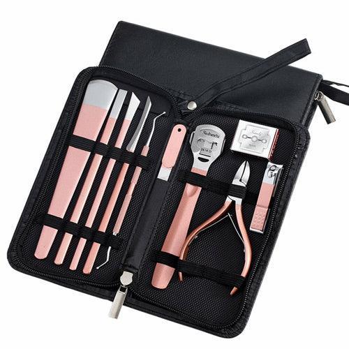 10 Pcs Professional Nail Cutter Pedicure Scissors Set - VirtuousWares:Global