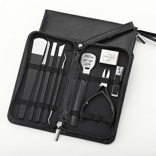 10 Pcs Professional Nail Cutter Pedicure Scissors Set - VirtuousWares:Global