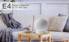 10000mAh Battery Base for All-new Echo 4 Amazon Alexa Speaker Portable - VirtuousWares:Global