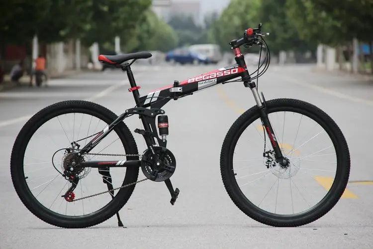 1000W 26 inch Electric Bicycle 48V 15ah Lithium Battery Electric Mountain Bike 1000W Motor Foldable EBike powerful Electric Bike - VirtuousWares:Global