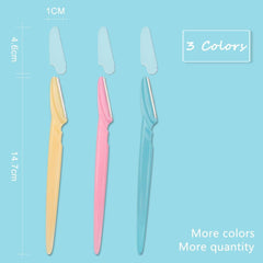 100Pcs Eyebrow Trimmer Blade Shaping Knife Eye Brow Epilation Face - VirtuousWares:Global