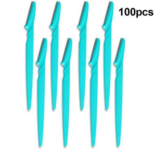 100Pcs Eyebrow Trimmer Blade Shaping Knife Eye Brow Epilation Face - VirtuousWares:Global