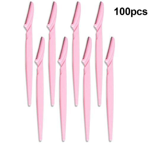 100Pcs Eyebrow Trimmer Blade Shaping Knife Eye Brow Epilation Face - VirtuousWares:Global