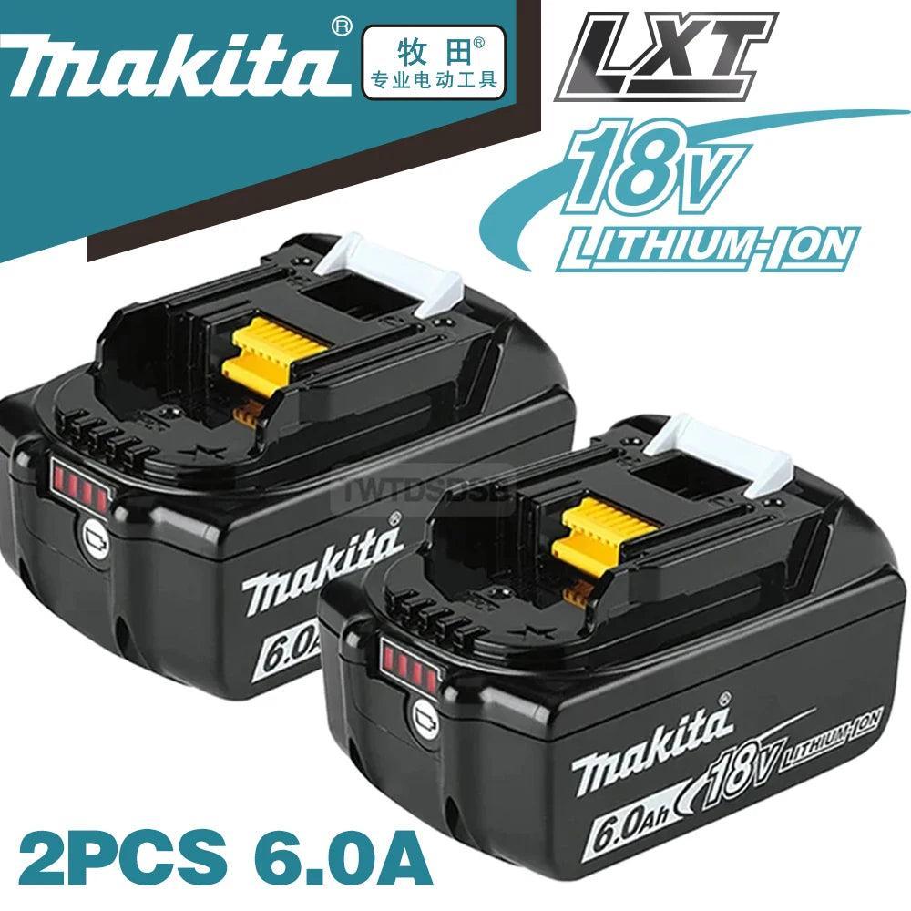 100% Original Makita 6Ah/5Ah/3Ah for Makita 18V Battery BL1830B BL1850B BL1850 BL1840 BL1860 BL1815 Replacement Lithium Battery - VirtuousWares:Global