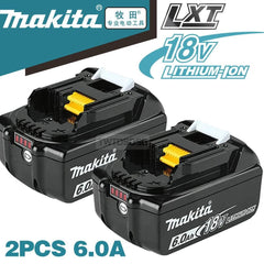 100% Original Makita 6Ah/5Ah/3Ah for Makita 18V Battery BL1830B BL1850B BL1850 BL1840 BL1860 BL1815 Replacement Lithium Battery - VirtuousWares:Global