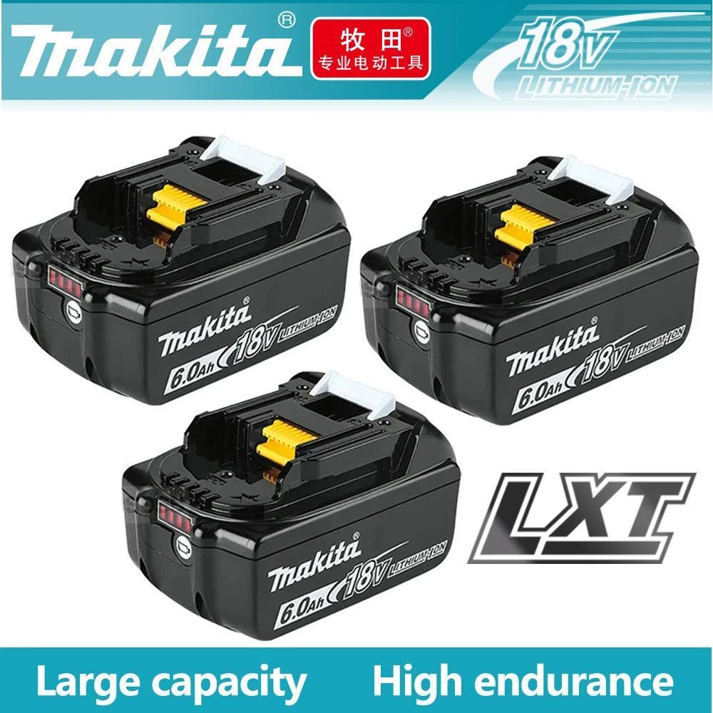 100% Original Makita 6Ah/5Ah/3Ah for Makita 18V Battery BL1830B BL1850B BL1850 BL1840 BL1860 BL1815 Replacement Lithium Battery - VirtuousWares:Global