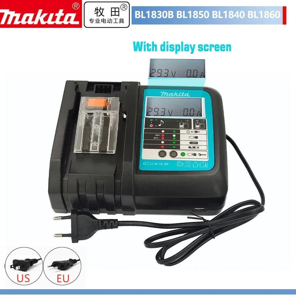 100% Original Makita 6Ah/5Ah/3Ah for Makita 18V Battery BL1830B BL1850B BL1850 BL1840 BL1860 BL1815 Replacement Lithium Battery - VirtuousWares:Global