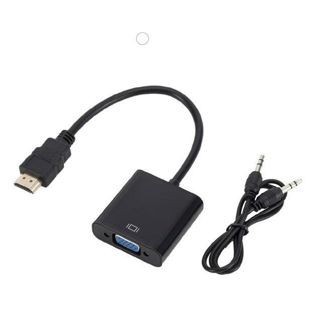 1080P HDMI-compatible to VGA Adapter For Xbox PS4 PC - VirtuousWares:Global