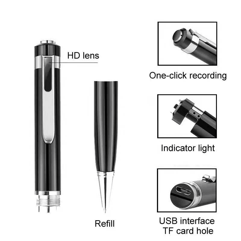 1080P Mini Hidden Camera Portable Pocket Pen Spy Camera - VirtuousWares:Global