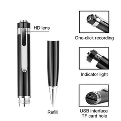 1080P Mini Hidden Camera Portable Pocket Pen Spy Camera - VirtuousWares:Global