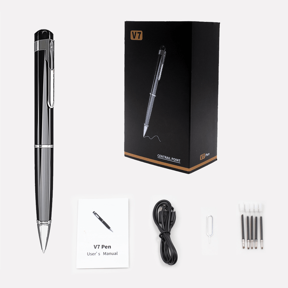 1080P Mini Hidden Camera Portable Pocket Pen Spy Camera - VirtuousWares:Global