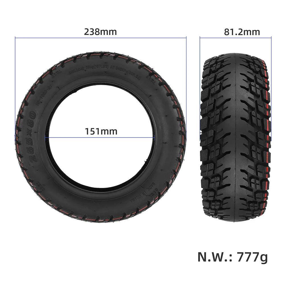 10inch 255*80 Off-road Tubeless Tires For Kaabo- Mantis Electric - VirtuousWares:Global