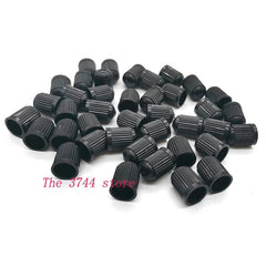 10pcs Tyre black Valve Caps, Plastic Car Tire Stem Dust Covers for - VirtuousWares:Global