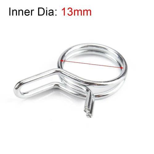 10Pcs/set Fuel Line Hose Clamp Assortment Kit Sealing Tube Spring - VirtuousWares:Global