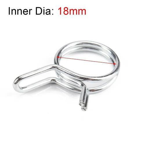 10Pcs/set Fuel Line Hose Clamp Assortment Kit Sealing Tube Spring - VirtuousWares:Global