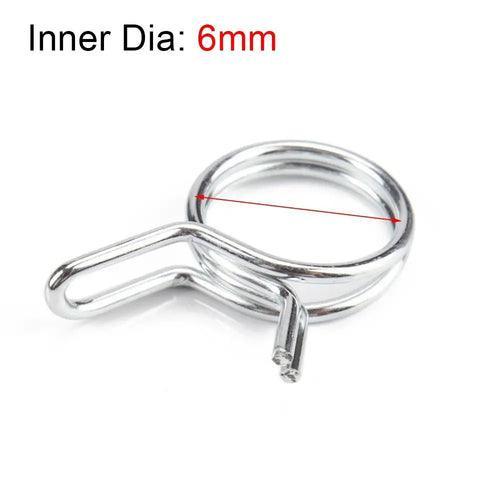 10Pcs/set Fuel Line Hose Clamp Assortment Kit Sealing Tube Spring - VirtuousWares:Global