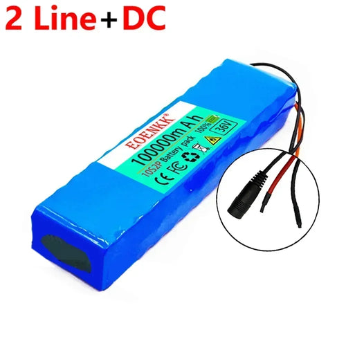 10S2P 36V 100000mAh 36v Electric Scooter Battery Lithium Electric - VirtuousWares:Global