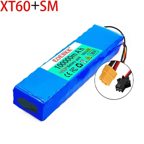 10S2P 36V 100000mAh 36v Electric Scooter Battery Lithium Electric - VirtuousWares:Global