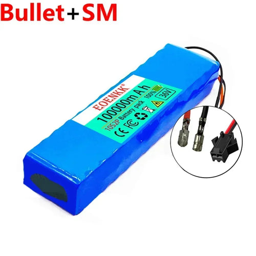 10S2P 36V 100000mAh 36v Electric Scooter Battery Lithium Electric - VirtuousWares:Global