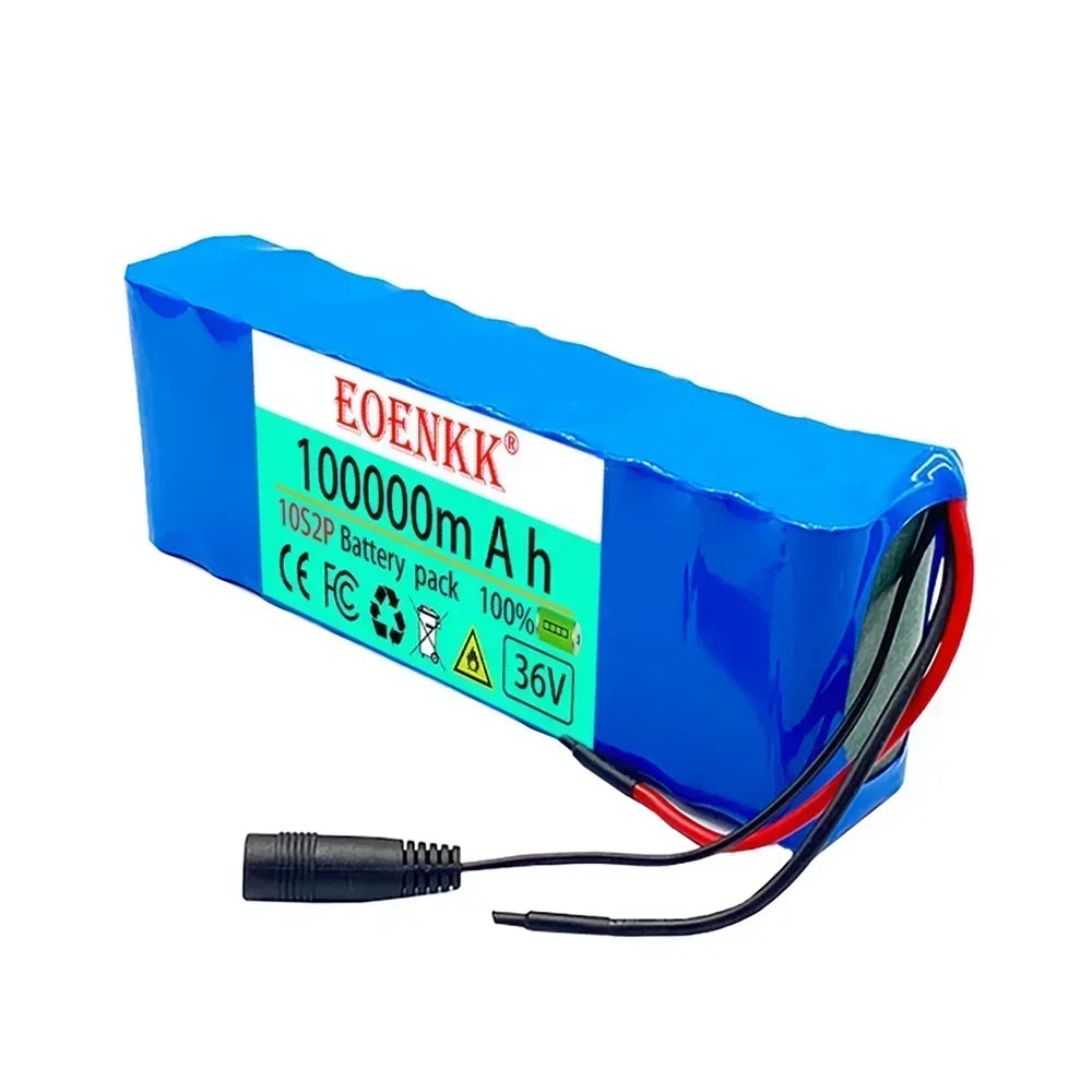 10S2P 36V 100000mAh 36v Electric Scooter Battery Lithium Electric - VirtuousWares:Global