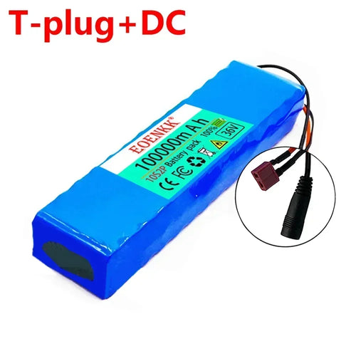 10S2P 36V 100000mAh 36v Electric Scooter Battery Lithium Electric - VirtuousWares:Global