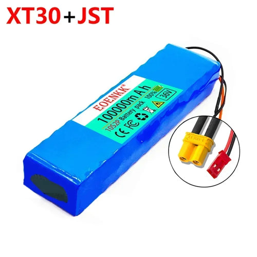 10S2P 36V 100000mAh 36v Electric Scooter Battery Lithium Electric - VirtuousWares:Global