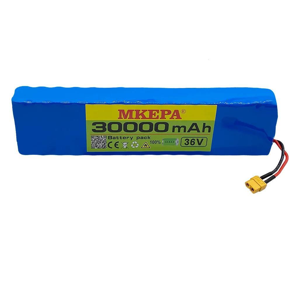 10S3P 36V battery ebike battery pack 18650 lithium ion battery 500W - VirtuousWares:Global