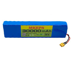 10S3P 36V battery ebike battery pack 18650 lithium ion battery 500W - VirtuousWares:Global