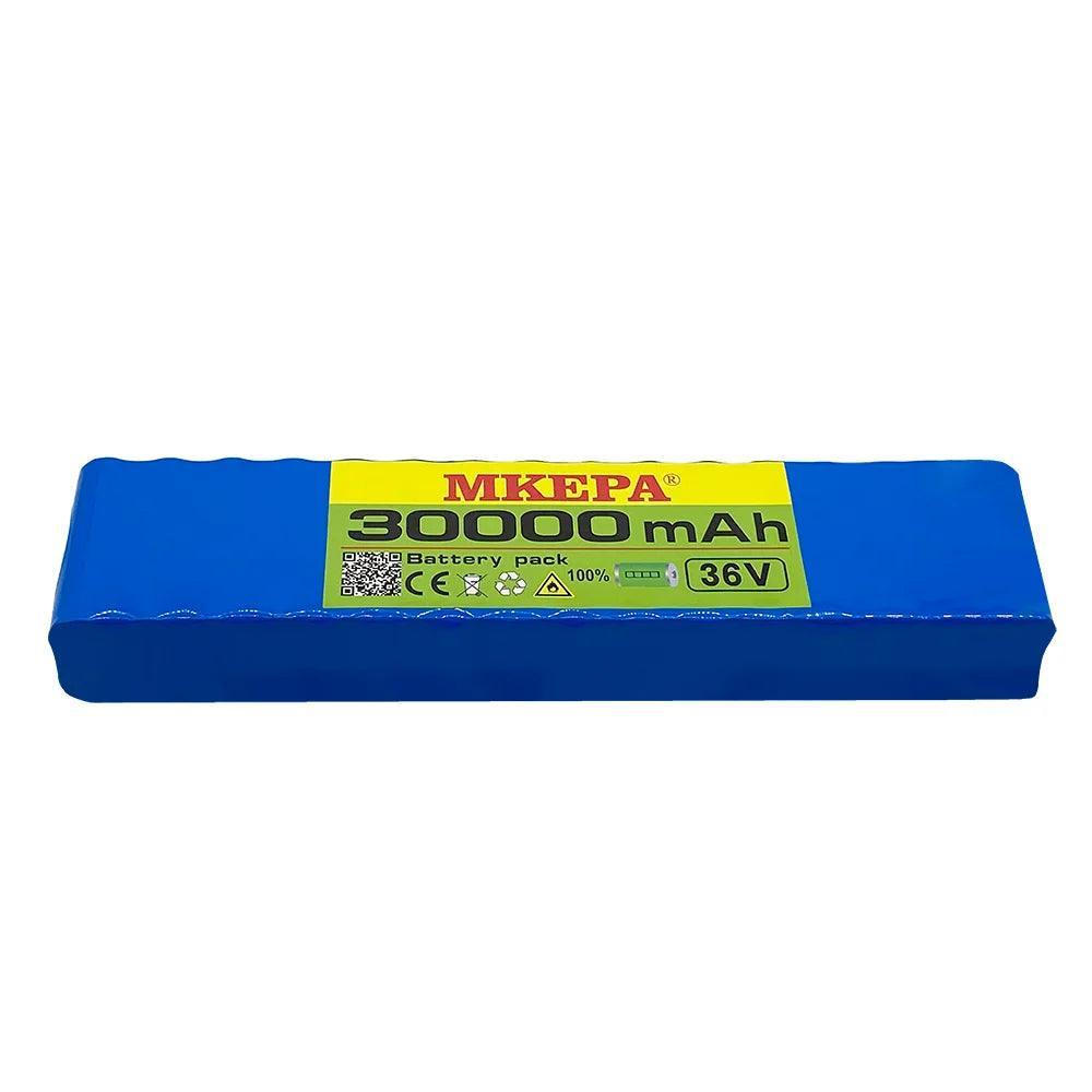 10S3P 36V battery ebike battery pack 18650 lithium ion battery 500W - VirtuousWares:Global