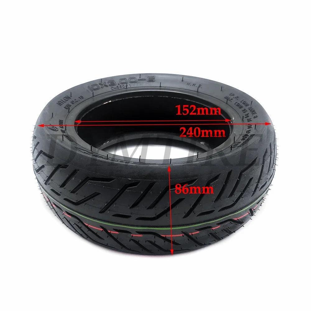 10x3.0 Tubeless Tire for Kugoo M4 Pro Kaabo Wolf Warrior Electric - VirtuousWares:Global
