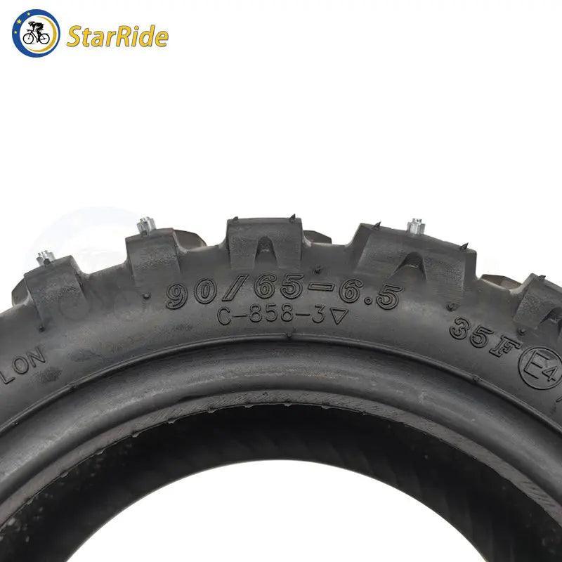 11 Inch Tubeless Tire 90/65-6.5 Winter Snow Ice Studded Tire for Kaabo - VirtuousWares:Global