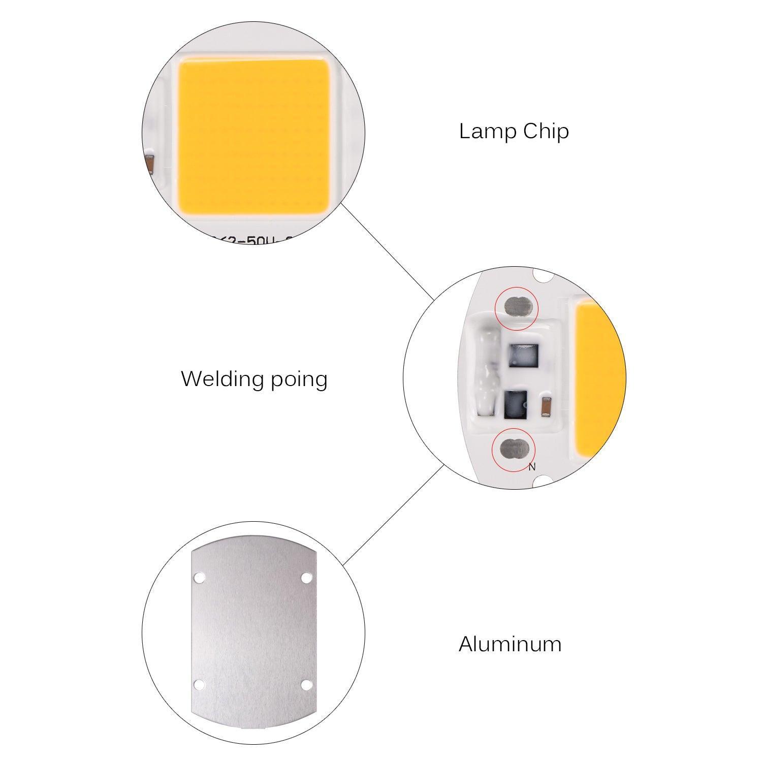 110w 220v LED Floodlight Warm White COB Chip - VirtuousWares:Global
