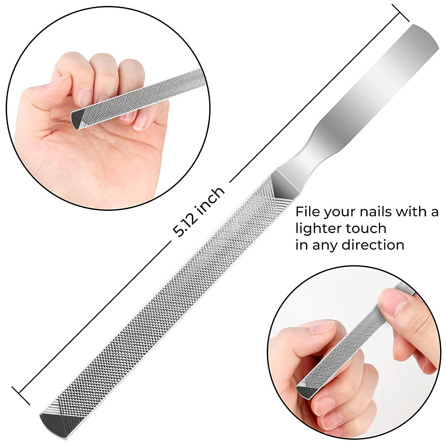 11Pcs/Set Ingrown Toenail Tools Kit Nail Care Pedicure Tools - VirtuousWares:Global