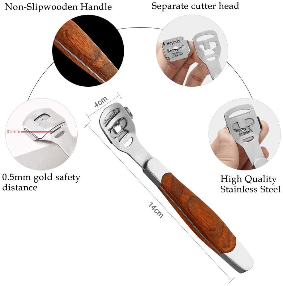 11Pcs/Set Ingrown Toenail Tools Kit Nail Care Pedicure Tools - VirtuousWares:Global