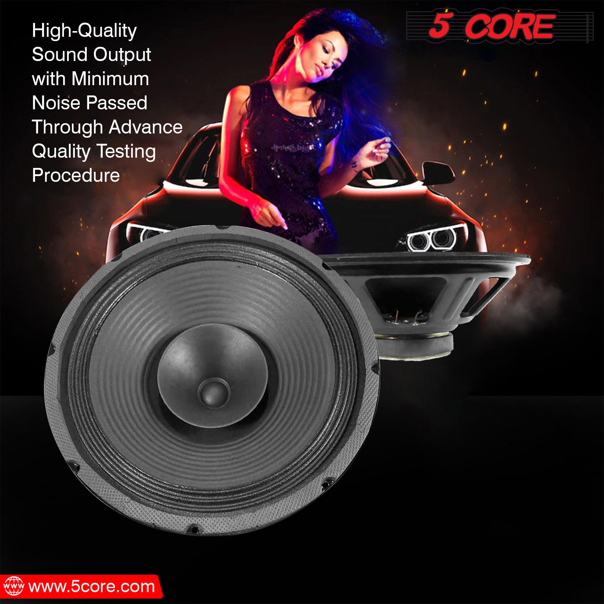 12 inch Subwoofer Speaker FR-12120DC 2 Pcs - VirtuousWares:Global