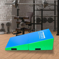 120x60x35cm Foldable Soft Incline Gymnastics Mat Wedge Yoga Gym - VirtuousWares:Global