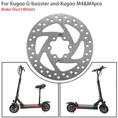 140MM Brake Disc for KUGOO M4 SPEEDWAY 4 ZERO 10 10X for Ninebot F20 - VirtuousWares:Global
