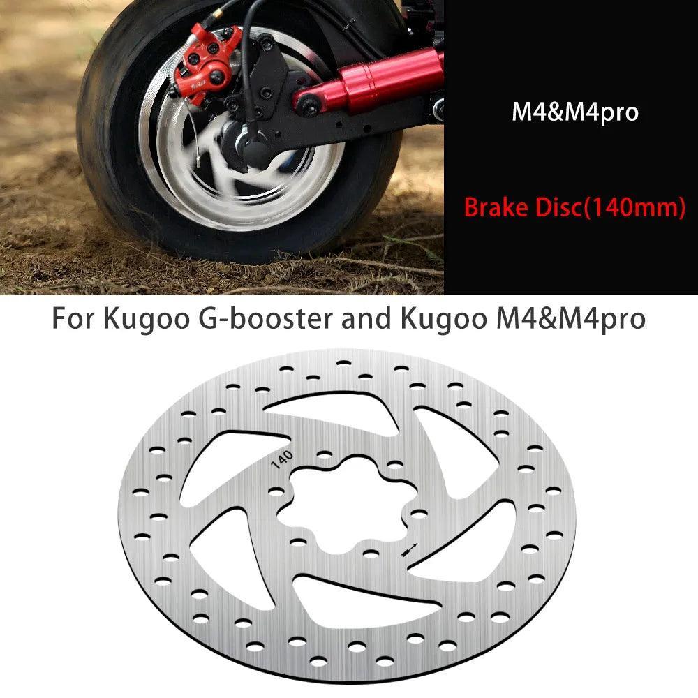 140MM Brake Disc for KUGOO M4 SPEEDWAY 4 ZERO 10 10X for Ninebot F20 - VirtuousWares:Global