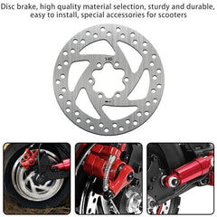 140MM Brake Disc for KUGOO M4 SPEEDWAY 4 ZERO 10 10X for Ninebot F20 - VirtuousWares:Global