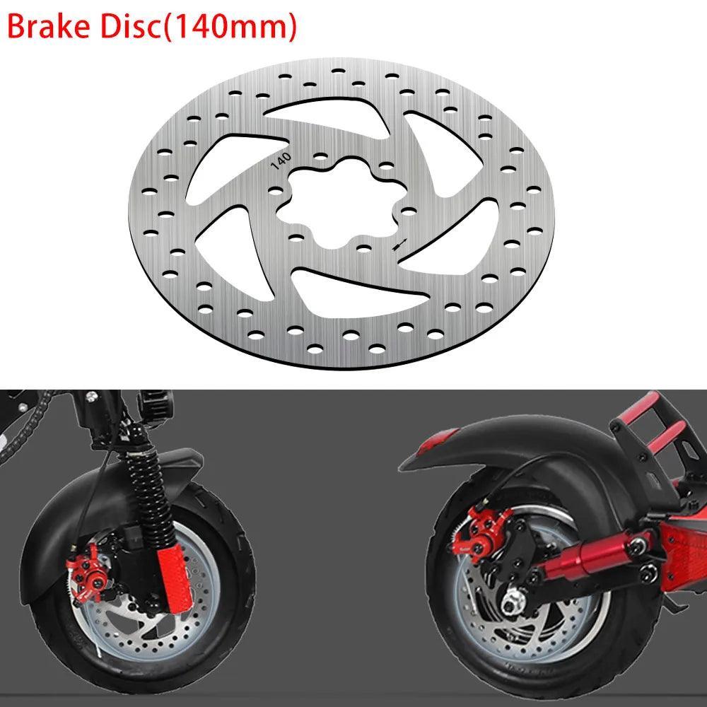 140MM Brake Disc for KUGOO M4 SPEEDWAY 4 ZERO 10 10X for Ninebot F20 - VirtuousWares:Global