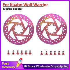 145mm 6 Hole Disc Brake Pads Accessories for Kaabo Wolf Warrior - VirtuousWares:Global