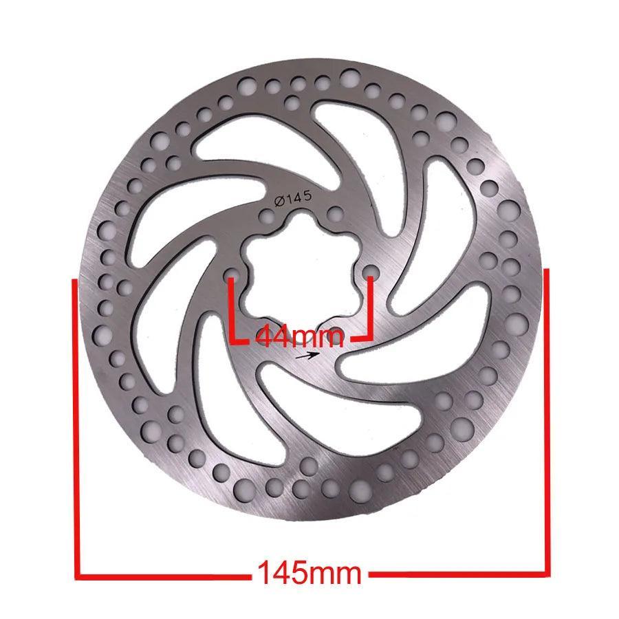 145mm Brake Disc 145 For Kaabo Wolf Warrior Electric Scooter - VirtuousWares:Global